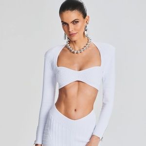 Retrofete JOVANNA BANDAGE KNIT TOP